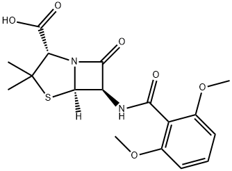 methicillin  Structure