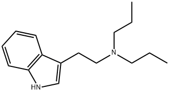 N,N-DIPROPYLTRYPTAMINE Structure