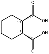cis-Hexahydrophthalic acid 구조식 이미지