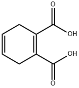 1,4-Cyclohexadiene-1,2-dicarboxylic acid 구조식 이미지