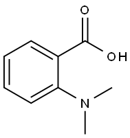 2-DIMETHYLAMINOBENZOIC ACID 구조식 이미지