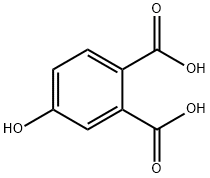 4-Hydroxyphthalic acid 구조식 이미지