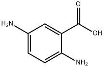 2,5-диаминобензойная кислота структурированное изображение