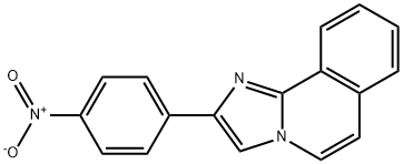 2-(4-Nitrophenyl)imidazo[2,1-a]isoquinoline Structure