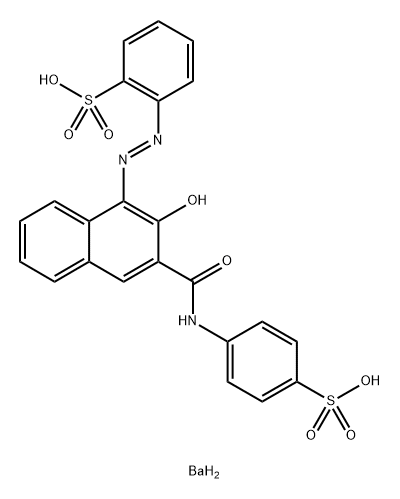 Pigment Red 151 구조식 이미지