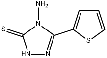 4-AMINO-5-(2-THIENYL)-4H-1,2,4-TRIAZOLE-3-THIOL 구조식 이미지