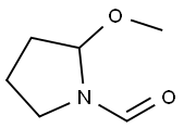 1-포르밀-2-메톡시피롤리딘 구조식 이미지