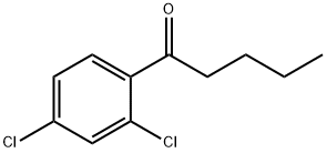 2',4'-Dichlorovalerophenone Structure