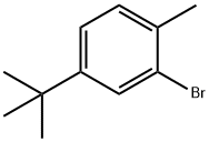 2-bromo-1-methyl-4-tert-butyl-benzene 구조식 이미지