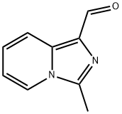 Imidazo[1,5-a]pyridine-1-carboxaldehyde, 3-methyl- (9CI) Structure