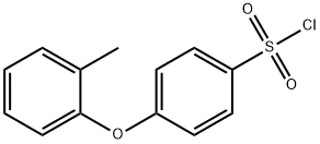 4-(2-메틸페녹시)벤젠설포닐클로라이드 구조식 이미지