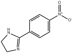 2-(4-니트로페닐)-4,5-DIHYDRO-1H-이미다졸 구조식 이미지