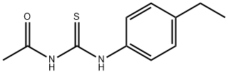 Acetamide, N-[[(4-ethylphenyl)amino]thioxomethyl]- (9CI) 구조식 이미지