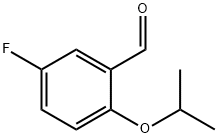 5-Fluoro-2-isopropoxy-benzaldehyde 구조식 이미지