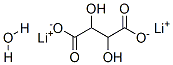 Lithium tartrate monohydrate, 99% 구조식 이미지