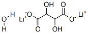 Lithium tartrate monohydrate, 99% Structure