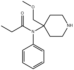 N-[4-(метоксиметил)пиперидин-4-ил]-N-фенилпропионамид структурированное изображение
