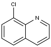 8-хлорхинолин структурированное изображение
