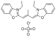 3,3''-DIETHYL-9-METHYLOXACARBOCYANINE PERCHLORATE Structure