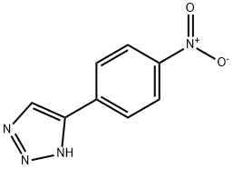 4-(4-니트로페닐)-1H-1,2,3-트리아졸 구조식 이미지