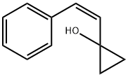 Cyclopropanol, 1-[(1Z)-2-phenylethenyl]- (9CI) 구조식 이미지
