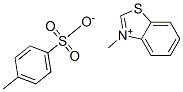 3-methylbenzothiazolium toluene-4-sulphonate 구조식 이미지
