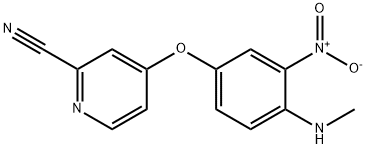 2-Pyridinemethanol, 4-[4-(methylamino)-3-nitrophenoxy]- 구조식 이미지