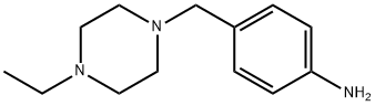 4-(4-ETHYL-PIPERAZIN-1-YLMETHYL)-PHENYLAMINE Structure
