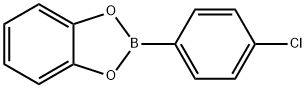 4-CHLOROPHENYLBORONIC ACID, CATECHOL CYCLIC ESTER Structure