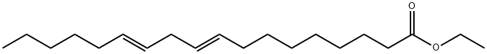 DELTA 9-TRANS 12-TRANS OCTADECADIENOIC ACID ETHYL ESTER Structure