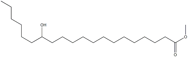 [S,(-)]-14-Hydroxyicosanoic acid methyl ester 구조식 이미지