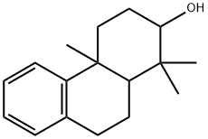 1,2,3,4,4a,9,10,10a-옥타하이드로-1,1,4a-트리메틸-2-페난트레놀 구조식 이미지