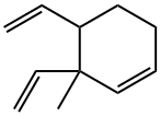 3-Methyl-3,4-divinylcyclohexene Structure