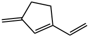 1-Ethenyl-3-methylenecyclopentene 구조식 이미지