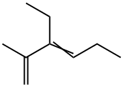 3-Ethyl-2-methyl-1,3-hexadien 구조식 이미지