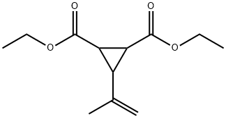 3-(1-메틸비닐)-1,2-시클로프로판디카르복실산디에틸에스테르 구조식 이미지