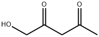 2,4-Pentanedione, 1-hydroxy- (9CI) 구조식 이미지
