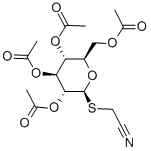 CYANO METHYL-2-3-4-6-TETRA-O-ACETYL-1-TH IO-B-D- Structure