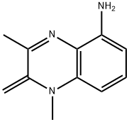 5-Quinoxalinamine,1,2-dihydro-1,3-dimethyl-2-methylene-(9CI) 구조식 이미지