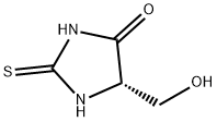 4-Imidazolidinone, 5-(hydroxymethyl)-2-thioxo-, (S)- (9CI) 구조식 이미지