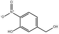 5-(히드록시메틸)-2-니트로페놀 구조식 이미지