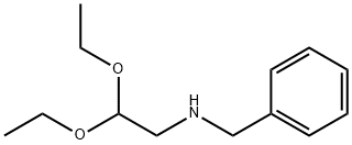 N-BENZYLAMINOACETALDEHYDE DIETHYL ACETAL Structure