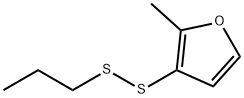 Propyl 2-methyl-3-furyl disulfide 구조식 이미지