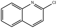 2-Chloroquinoline 구조식 이미지
