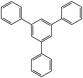 1,3,5-트리페닐벤젠 구조식 이미지