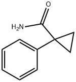 Cyclopropanecarboxamide, 1-phenyl- (7CI,8CI,9CI) 구조식 이미지