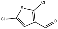 2,5-DICHLOROTHIOPHENE-3-CARBALDEHYDE, 97 구조식 이미지