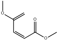 (Z)-4-Methoxy-2,4-pentadienoic acid methyl ester 구조식 이미지