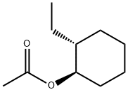 Cyclohexanol,2-ethyl-,acetate,(1R,2R)-(9CI) 구조식 이미지
