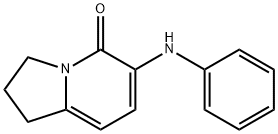 6-PHENYLAMINO-2,3-DIHYDRO-1H-INDOLIZIN-5-ONE Structure
